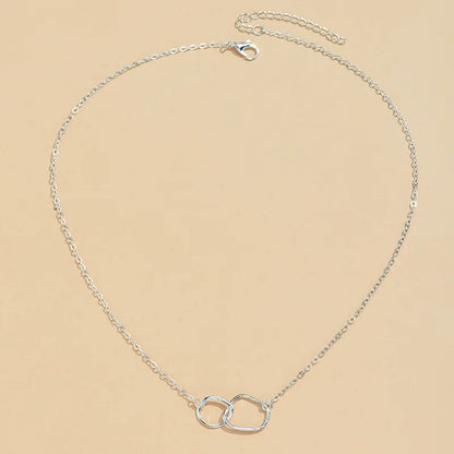 Women’s Geometric Round Necklace