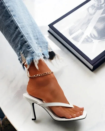 Women’s Thin Heel Flip-Flops
