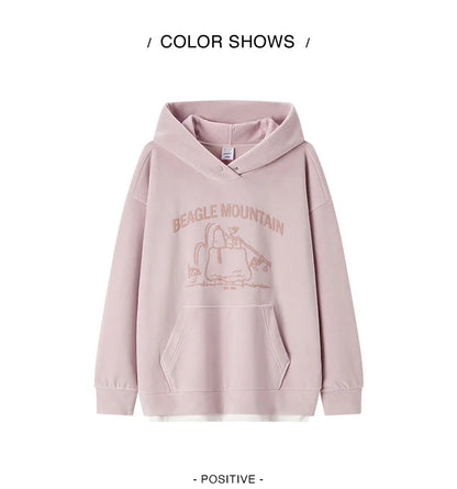 Semir Sweater Women Mid-Length Patterned 2024 New Oversize Warm Versatile Soft Winter Clothing