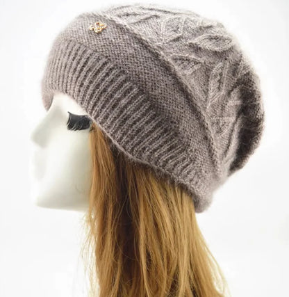 Women’s Winter Double-Layer Knit Hat