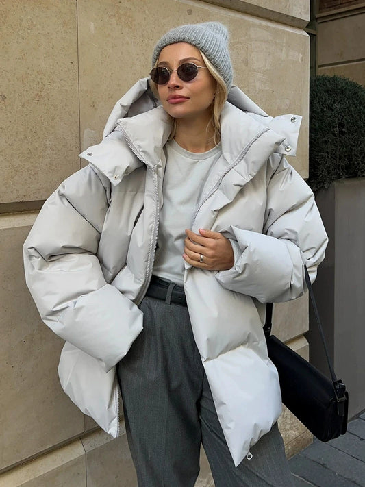 Women’s Hooded Winter Puffer Coat