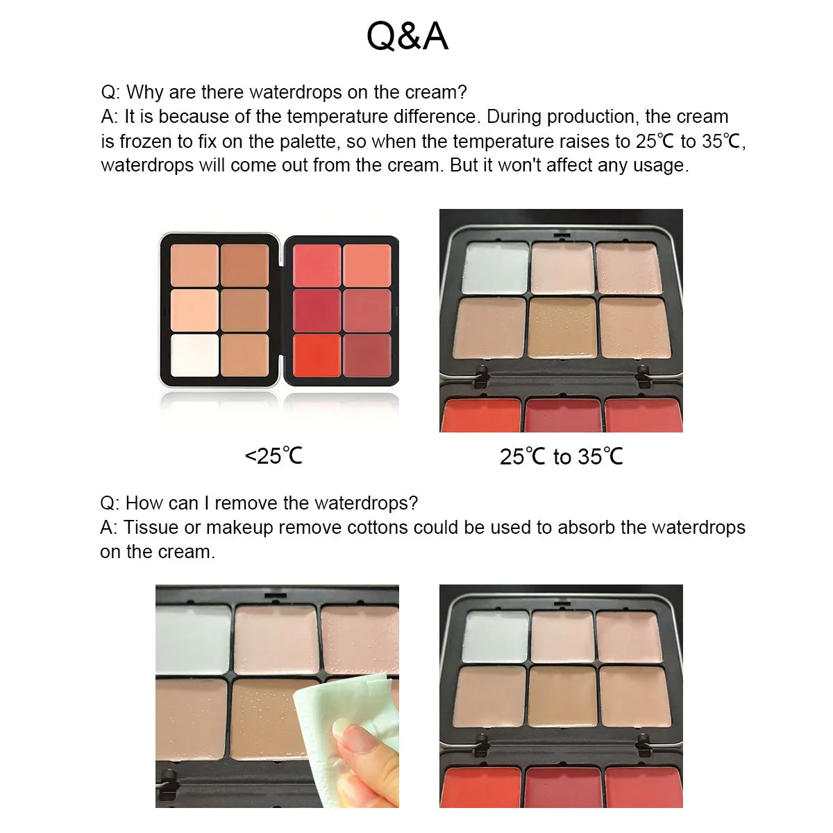 Matte Concealer & Cream Foundation Palette