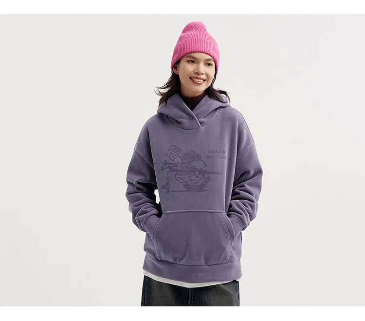 Semir Sweater Women Mid-Length Patterned 2024 New Oversize Warm Versatile Soft Winter Clothing