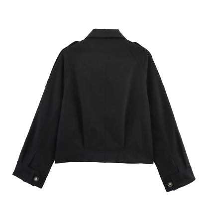 Women’s Turn-Down Collar Jacket