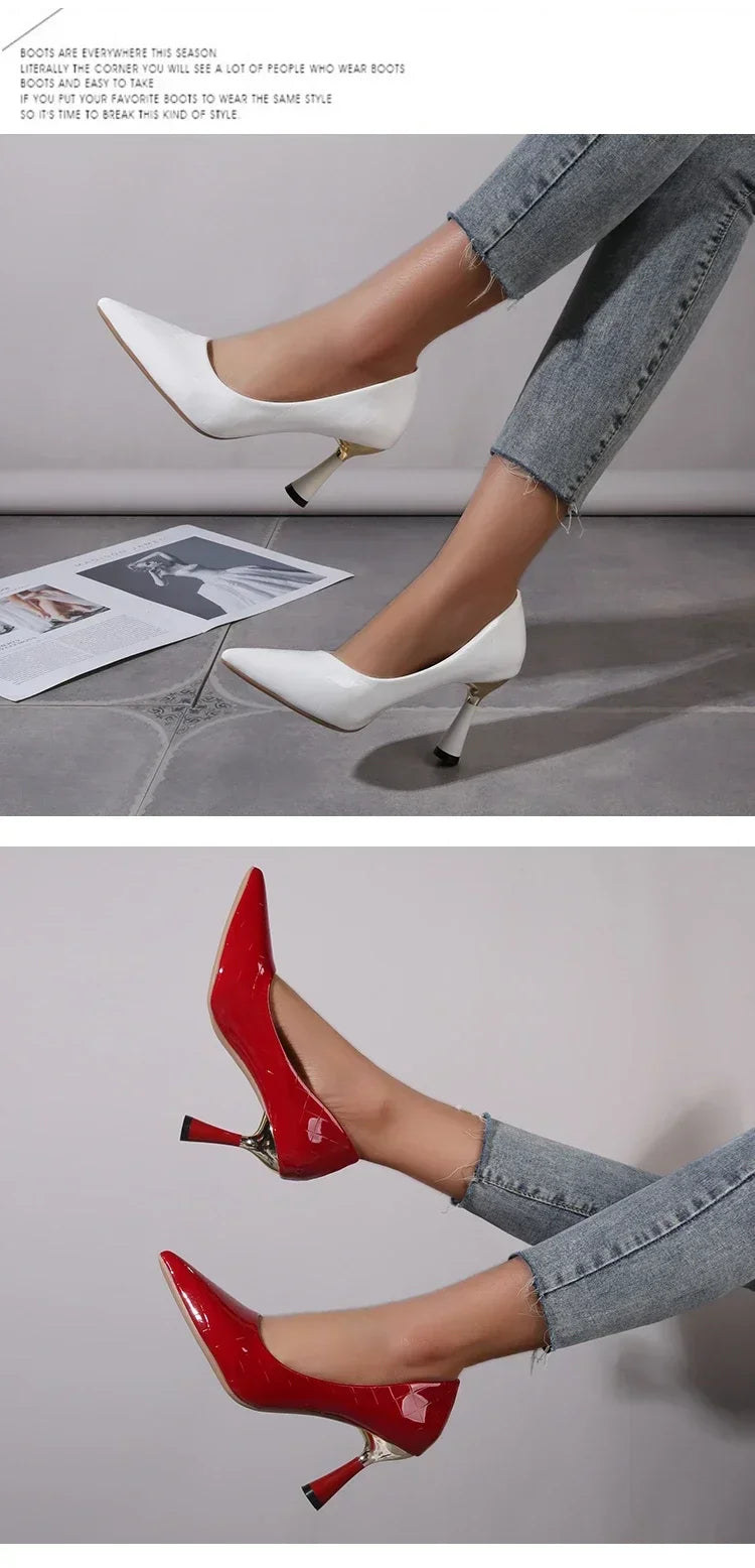 Women’s Pointed-Toe Heels – Elegant Pumps