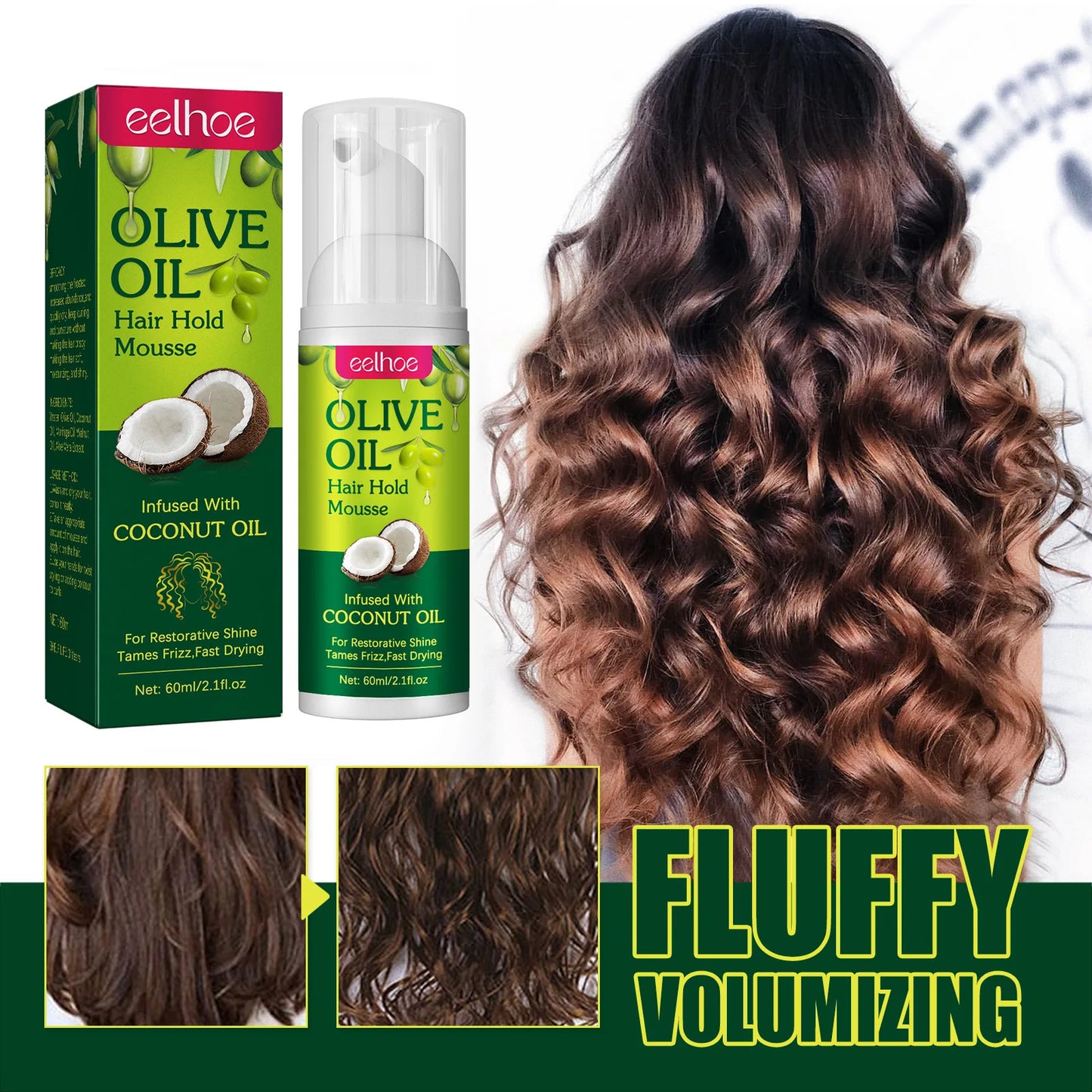 EELHOE Hair Styling Mousse