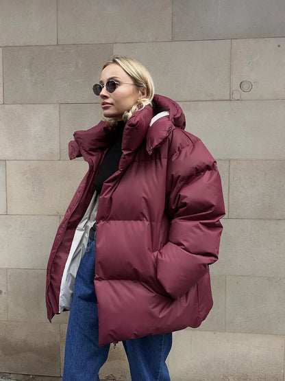 Women’s Hooded Winter Puffer Coat