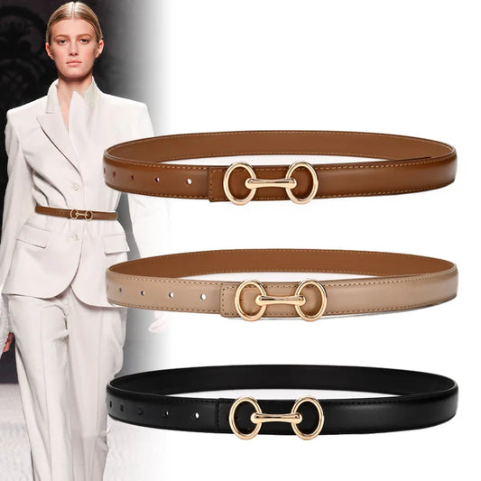 Women’s Leather Belt – 2.4 cm
