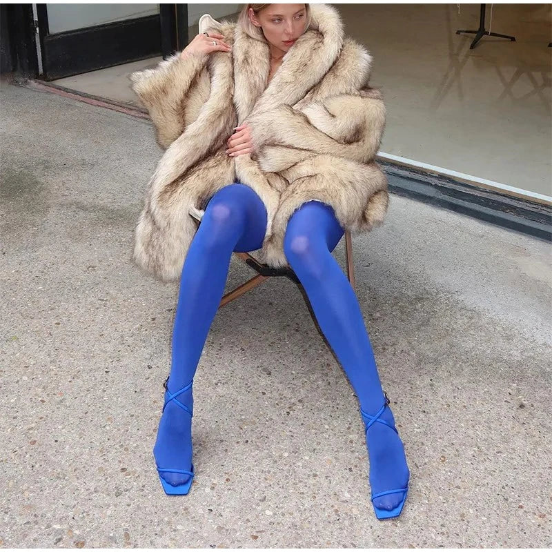 Women’s Luxury Faux Fur Coat