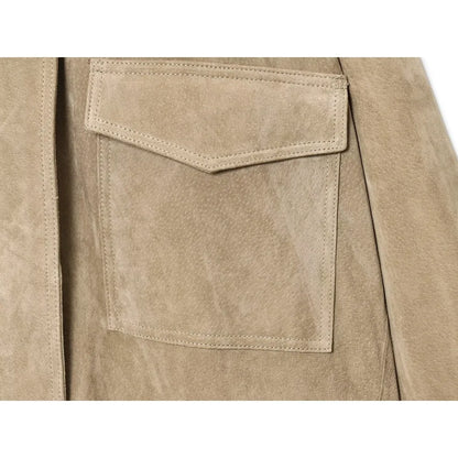 Women’s Suede Bomber Jacket