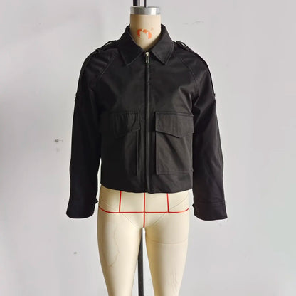 Women’s Turn-Down Collar Jacket