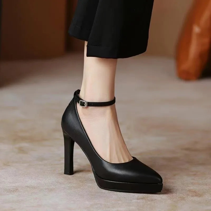 Women’s White Platform Stiletto Heels