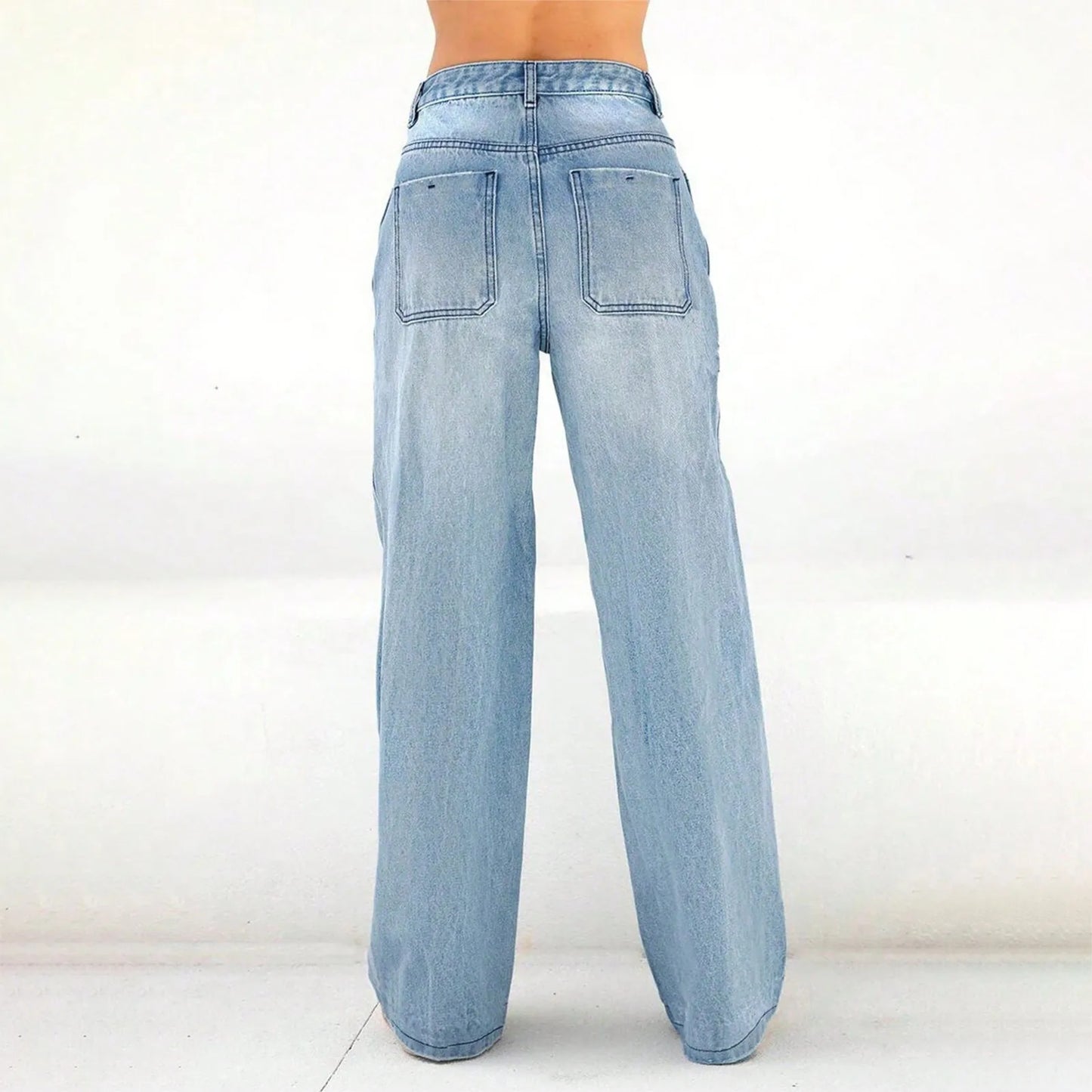 Women’s Loose Wide-Leg Jeans