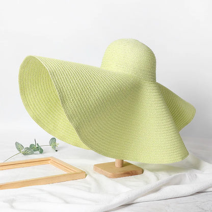 Women’s Oversized UV Protection Straw Hat
