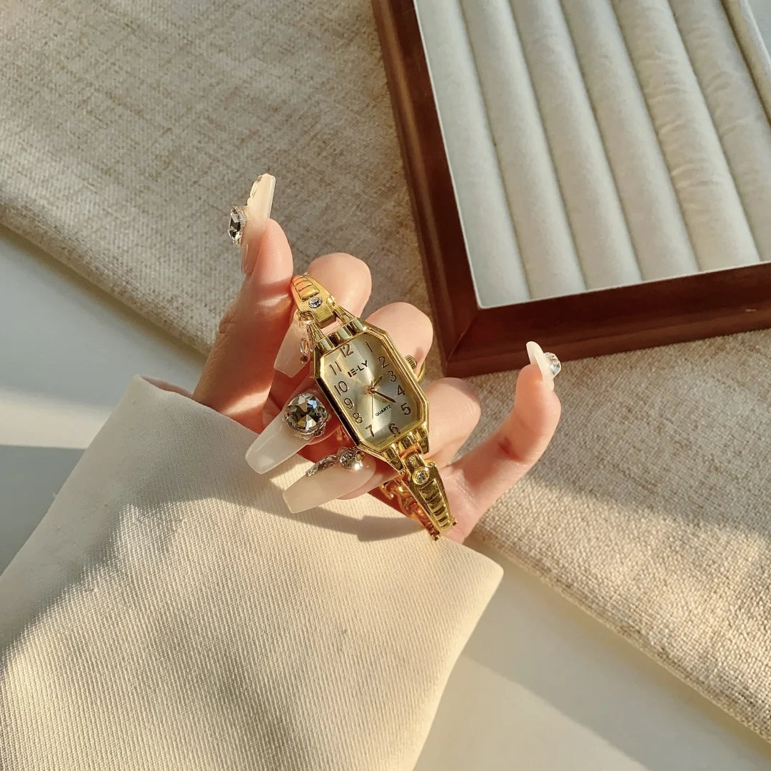 Women’s Luxury Gold Bracelet Watch
