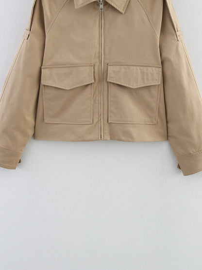 Women’s Turn-Down Collar Jacket