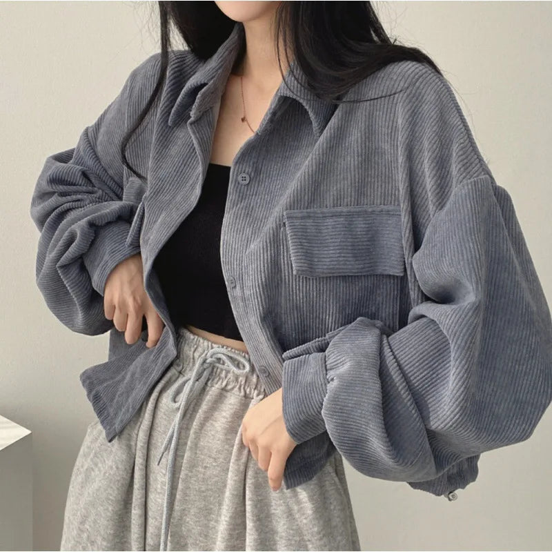 Women’s Turn-Down Collar Coat