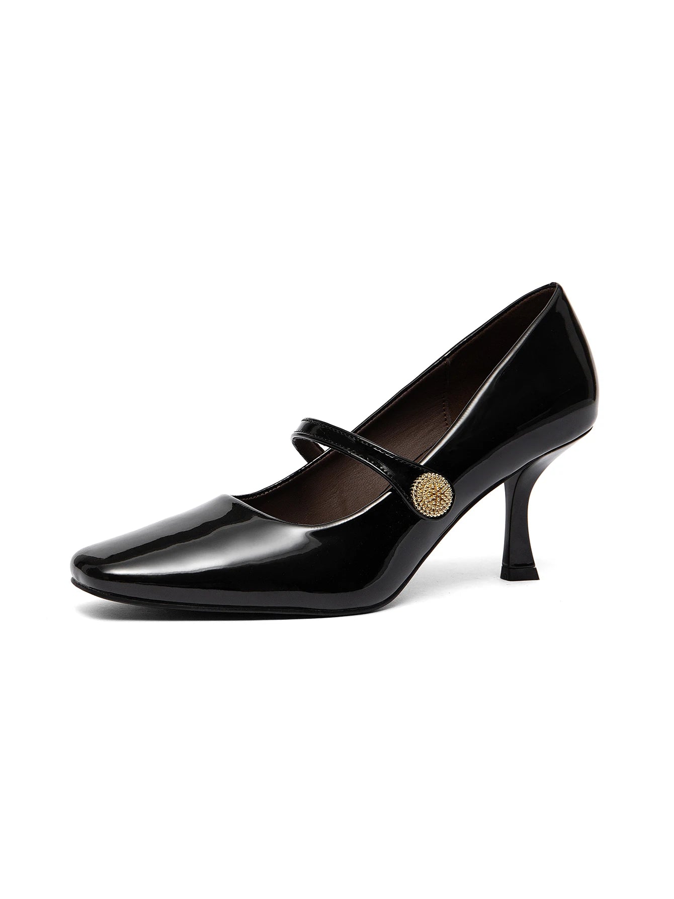 Women’s Square-Toe Slip-On High Heels