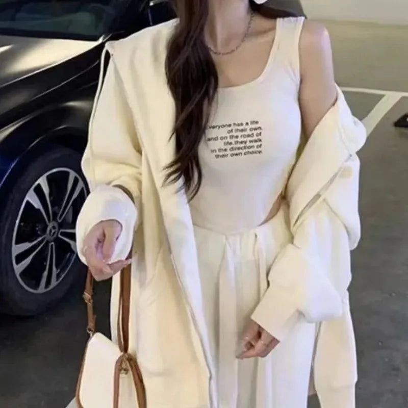 Women’s Retro Oversized Zip-Up Hoodie