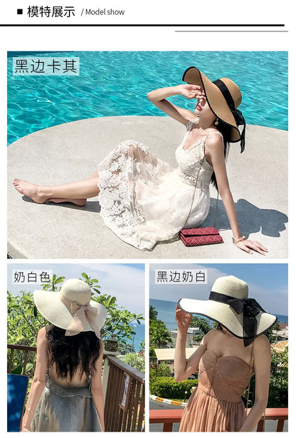 Women’s Foldable Straw Sun Hat