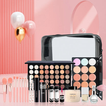 All-in-One Women’s Makeup Kit – Eyes, Lips & Face