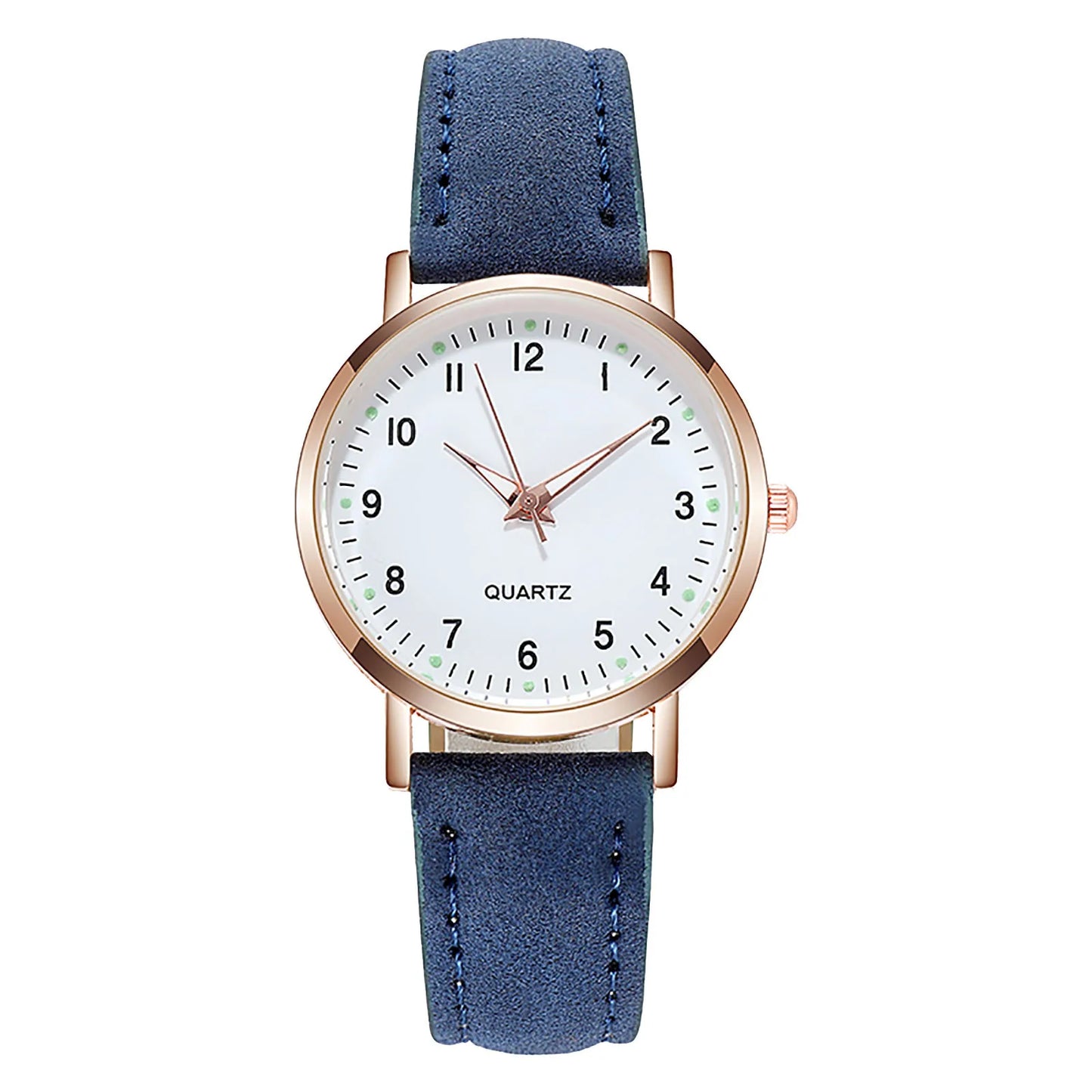Women’s Luxury Leather Strap Quartz Watch