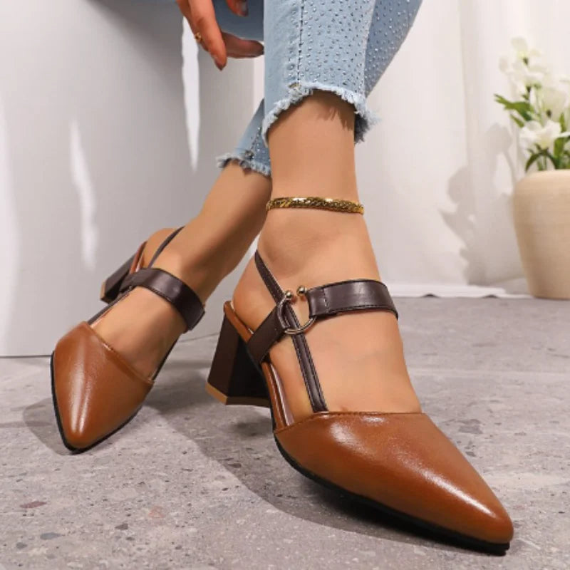 Women’s Medium Block Heel Sandals