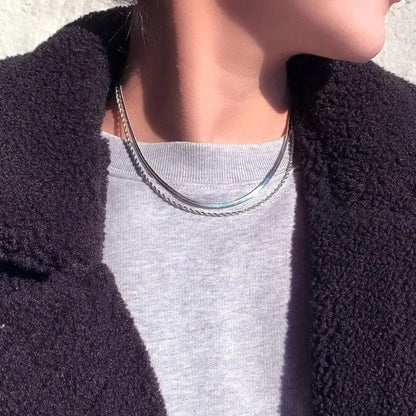 Women’s Gold Plated Snake Chain Necklace