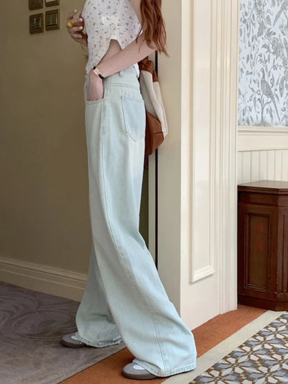 Women’s Vintage Wide-Leg Summer Jeans