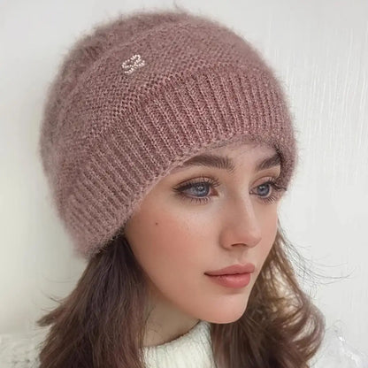 Women’s Winter Double-Layer Knit Hat