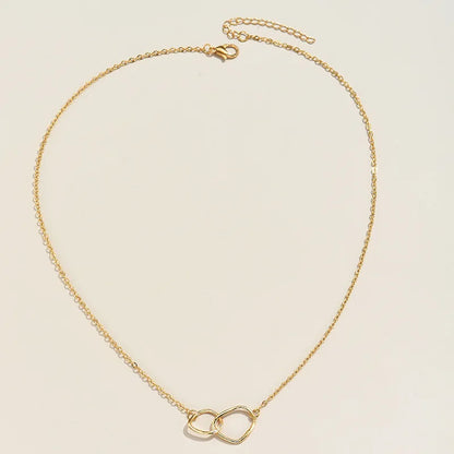 Women’s Geometric Round Necklace