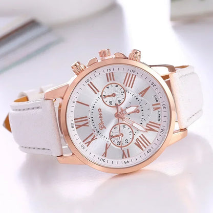 Women’s Luxury Leather Quartz Watch