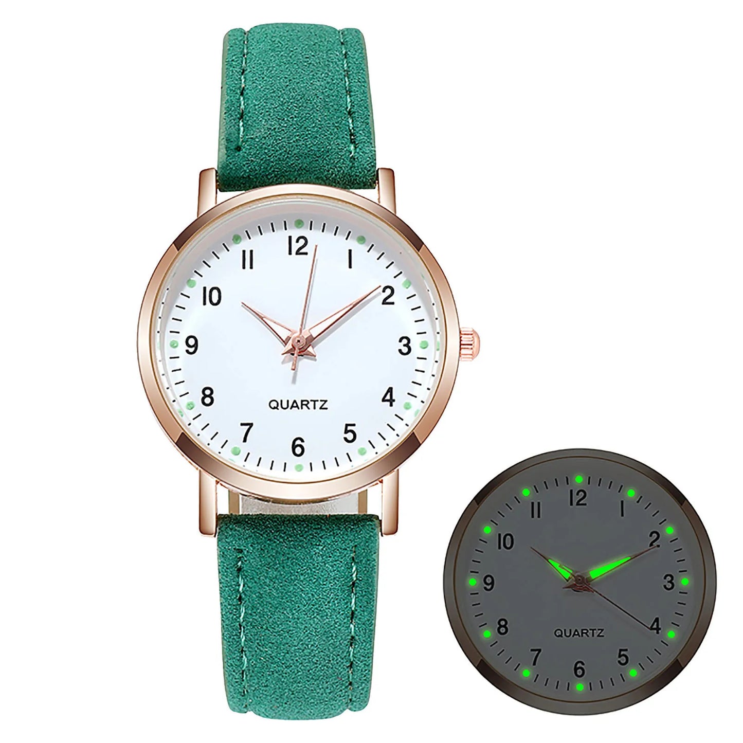 Women’s Luxury Leather Strap Quartz Watch