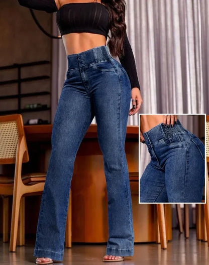 Women’s High-Waist Casual Jeans
