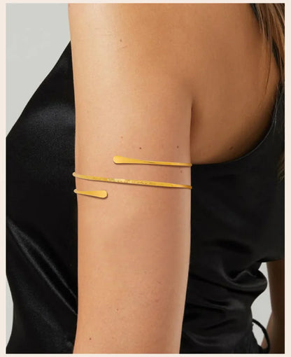 Women’s Gold Plated Upper Arm Cuff”