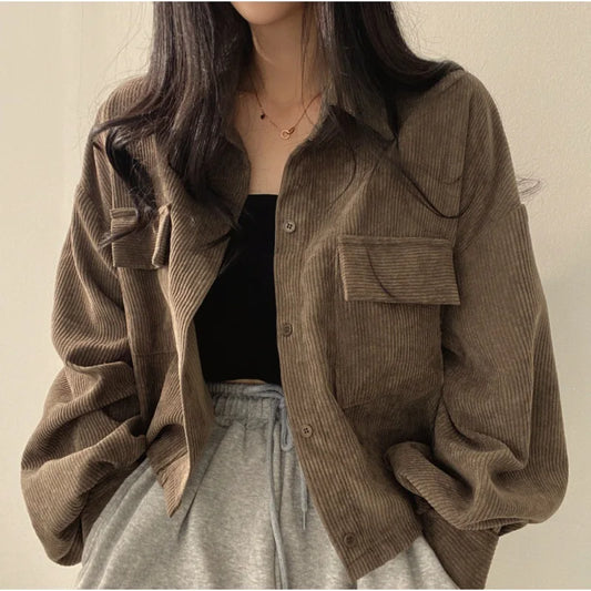 Women’s Turn-Down Collar Coat