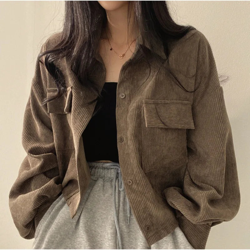 Women’s Turn-Down Collar Coat