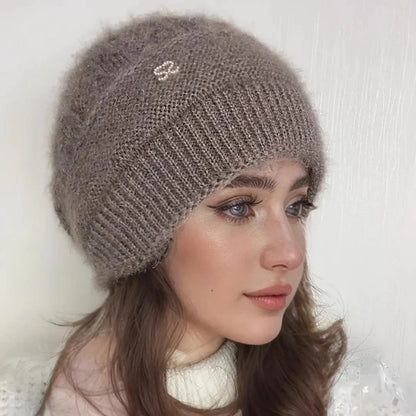 Women’s Winter Double-Layer Knit Hat