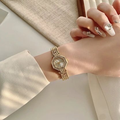 Women’s Luxury Gold Bracelet Watch