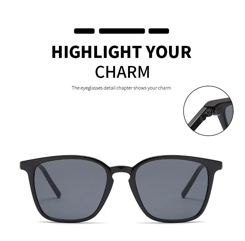 Women’s Vintage Square Sunglasses
