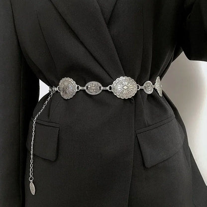 Women’s 2024 Decorative Waist Chain Belt