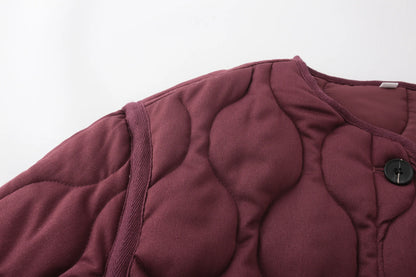 Autumn Women’s Loose O-Neck Jacket