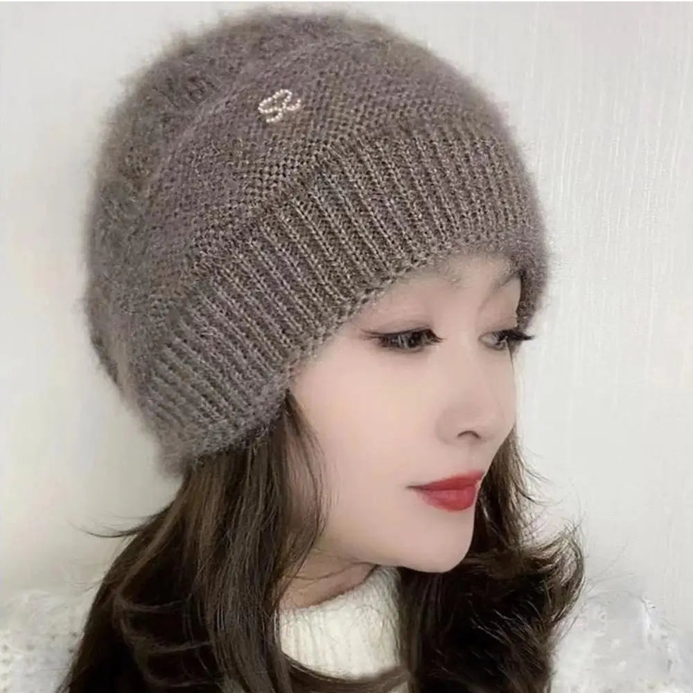 Women’s Winter Double-Layer Knit Hat