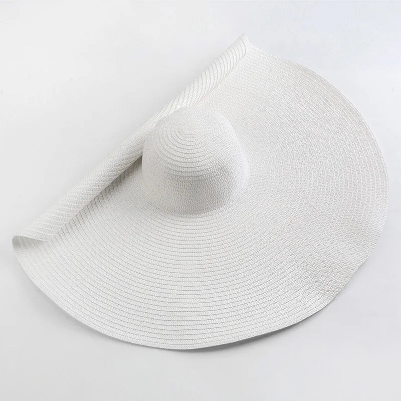 Women’s Oversized UV Protection Straw Hat