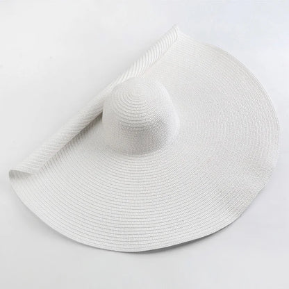 Women’s Oversized UV Protection Straw Hat