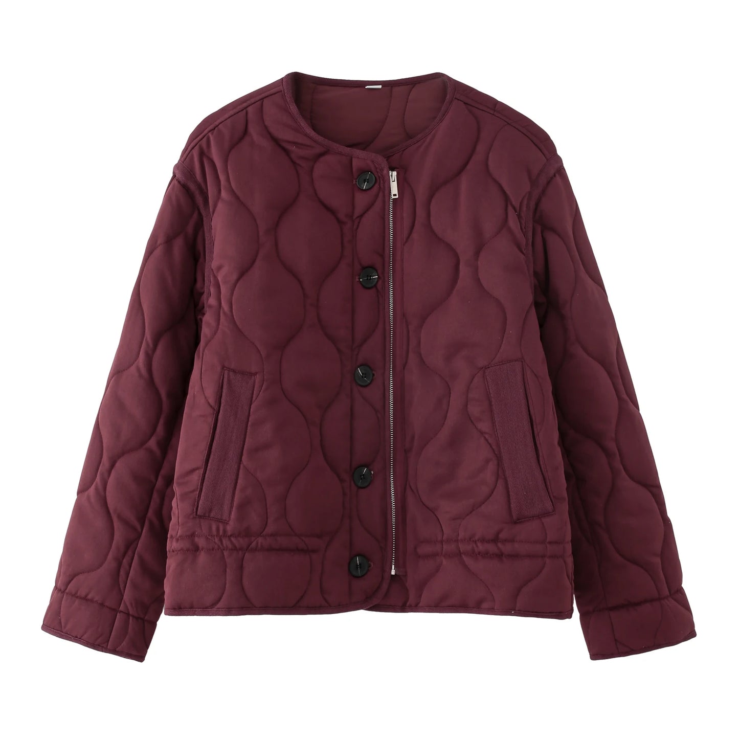 Autumn Women’s Loose O-Neck Jacket