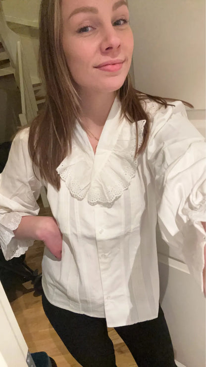 Women Blouse Female Shirt Summer Womens Blouses Spring Maxi Blusas Casual Elegant Vintage Long Sleeve Cotton Oversize Loose