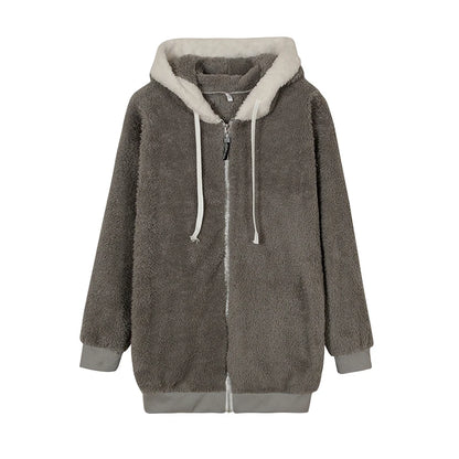 Women’s Plush Hooded Jacket