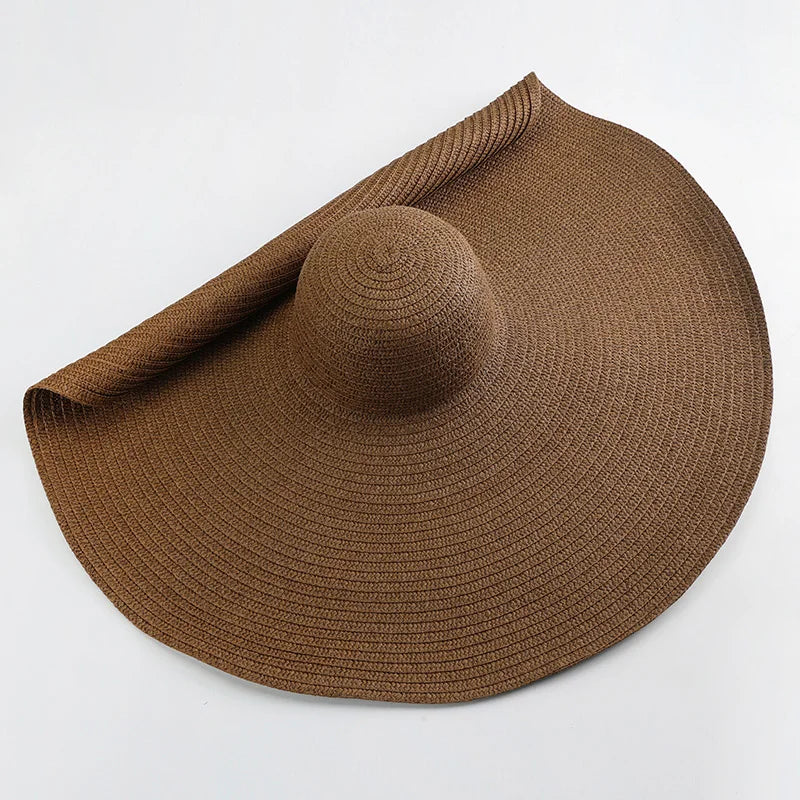 Women’s Oversized UV Protection Straw Hat