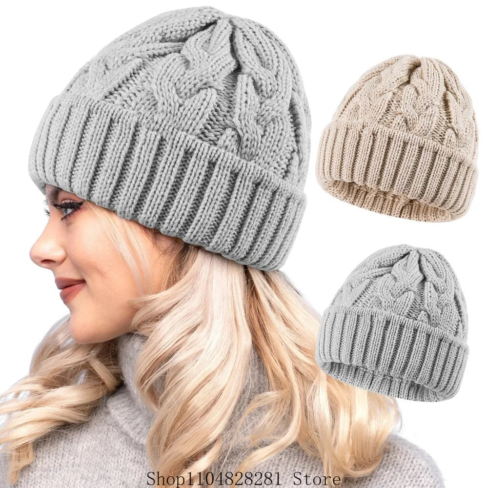 Women’s 2025 Knitted Winter Beanie